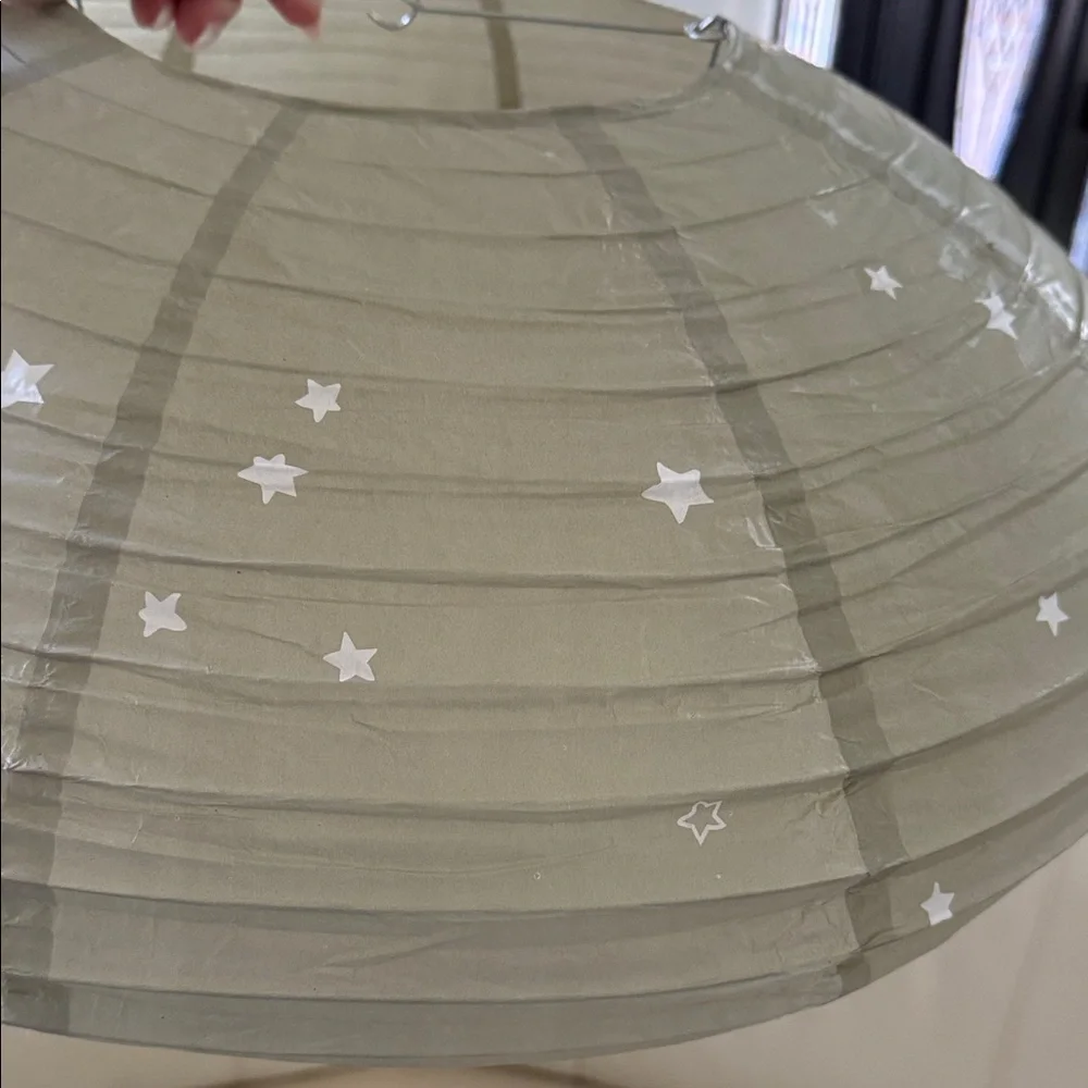 Mimi'Lou Gray Dog Mushroom, Ants Paper Lantern NEW